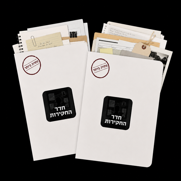 מארז הבלש  שני התיקים