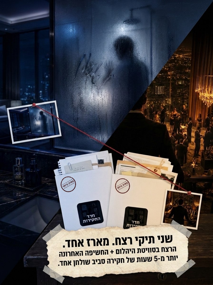 מארז הבלש  שני התיקים